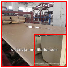 Hot! low price most professional wpc foam board making machine